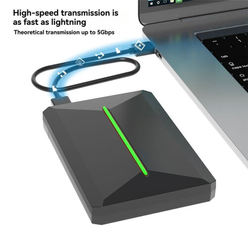 USB3.1  2.5 Inch SSD Case Laptap External SSD/HDD Case for Windows/Mas Os/Linux 1