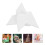 3Pcs Soft White Elastic Low Collar Shirts 1:12 Scale Doll Clothes 10