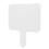 3Pcs White Handheld Dry Erase Paddles for Office Scoring and Voting 3