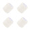 8Pcs White Paper Binding Tape Writable Flatback Tape for Gift Wrapping 1
