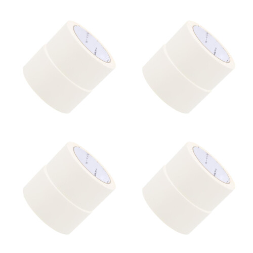 8Pcs White Paper Binding Tape Writable Flatback Tape for Gift Wrapping