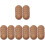 40Pcs Wood Grain Paper Party Multi-Color 1