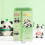 (Panda Folding Music) Panda Notebook - Thick Paper, Office & School Supply 3