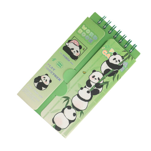 (Panda Climbing Trees) Panda Notebook - Thick Paper, Office & School Supply 1