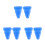 6St Silicone fork Houder Voor En Slipvrij 1