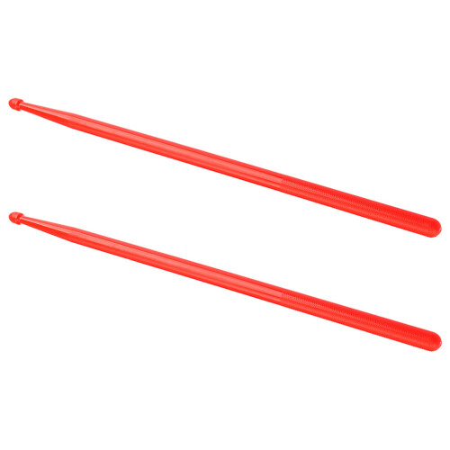 5Pairs Long Red Nylon Drum Sticks for Drummers Drum Set and Percussion 2