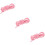 3Pcs Multi-Use Pink Cotton Gymnastics Rope for 9