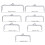 2Pcs Metal Clutch Frame Silver Purse Making Lock Accessories 3