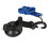 Pet Bath Tether Blue S 6.5cm Suction Cup for Dog 14