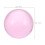 2Pcs Pink Resin Clear Juggling Balls Lightweight Performance Props 10