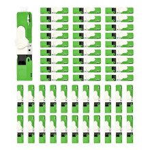 50PCS SC APC Quick Connector Fiber Optic Fast Connector Embedded SC Connector for High-Speed Internet and Cable TV