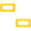 2Pcs Paddle Fin Box Connection Patch Yellow PVC for Kayak Control 6