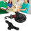 Pet Bath Tether Dog Restraint Suction L Black 9cm 1