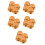 20Pcs Secure Golden Panel Adjustment Knobs for Audio Equipment 5