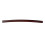 2Pcs Durable Dark Red Plastic Sword Sleeves Reusable Protective Covers 3
