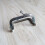 2Pcs Metal Clutch Frame Silver Purse Making Lock Accessories 9
