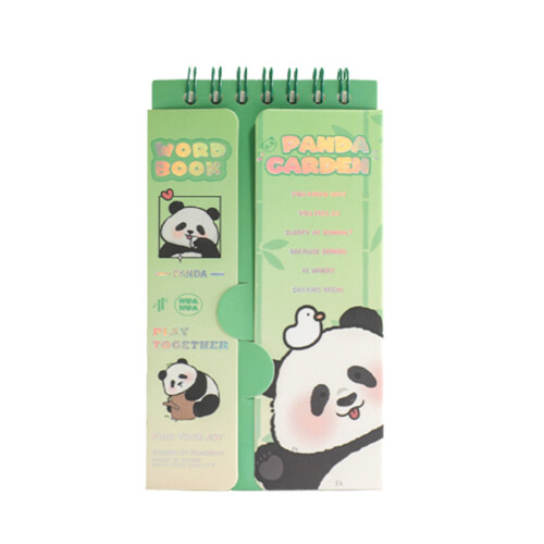 (Panda Head Photo) Panda Notebook - Thick Paper, Office & School Supply