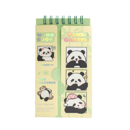(Panda Nine Palace Grid) Panda Notebook - Thick Paper, Office & School Supply