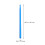 2Pairs Smooth Nylon Drum Sticks for Drum Set Sky-Blue Lightweight Grip 9