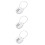 3Pcs Durable Silver Locker Locks with Number Code for Travel and Gym 7