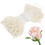 400Pièces Imitation Blancs Pour Fabrication De Fleurs 8