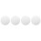 4Pcs White Cake Round Base Boards Disposable Cake Display for Parties 5