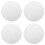 4Pcs White Cake Round Base Boards Disposable Cake Display for Parties 6