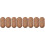 40Pcs Wood Grain Paper Party Multi-Color 5