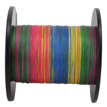 500m 8-Strand Braided PE Fishing Line, Multi-Color, Saltwater