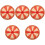 5Pcs Prize Wheel Durable Plastic Game Prop 2