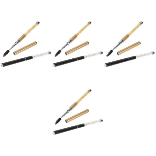 8Pièces Brosse Sourcils Et Extensions Cils Mélangées Pratique 2