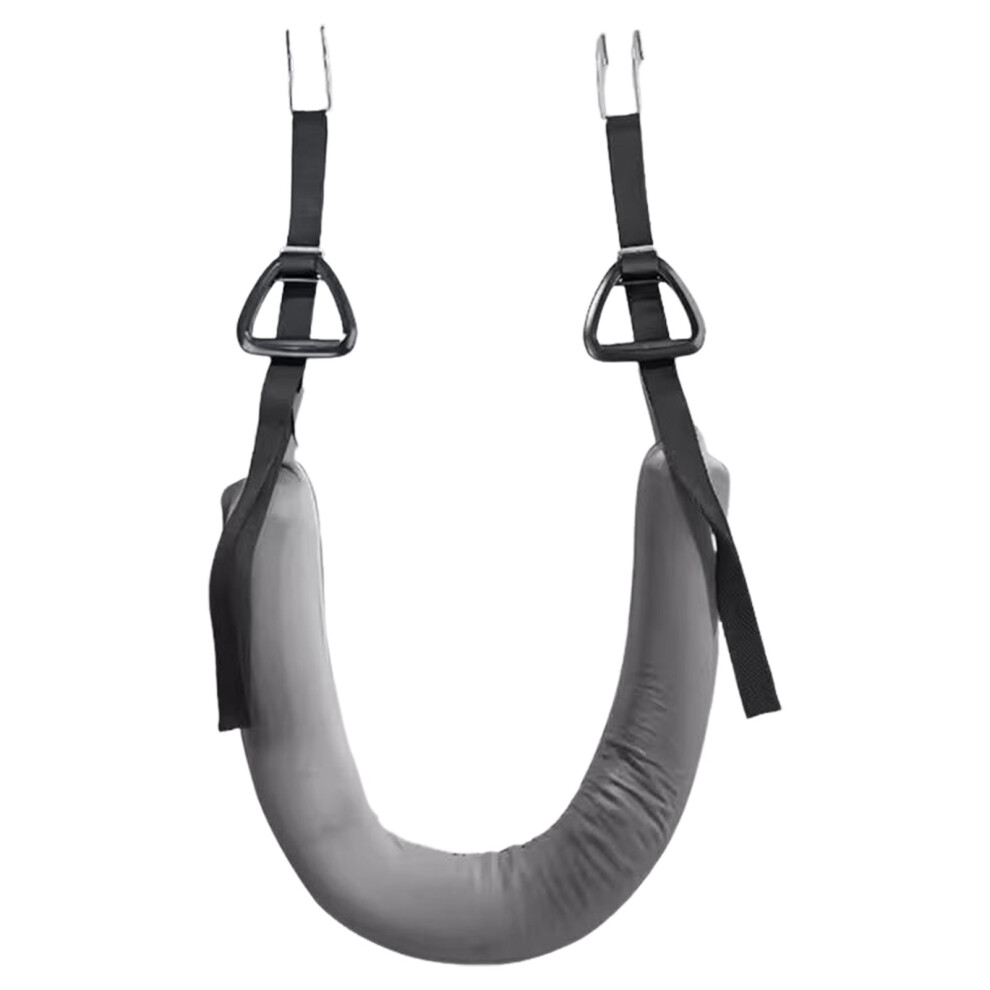 Creation-3C (Gray, Hook Bracelet Style) Adjustable Lumbar Traction Belt For Back Pain Relief