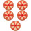 5Pcs Prize Wheel Durable Plastic Game Prop 6