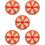 5Pcs Prize Wheel Durable Plastic Game Prop 7