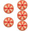 5Pcs Prize Wheel Durable Plastic Game Prop 9