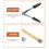 8Pièces Brosse Sourcils Et Extensions Cils Mélangées Pratique 11