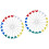200Pcs Assorted Color Flat Head Sewing Pins Durable Alloy for Crafts 4