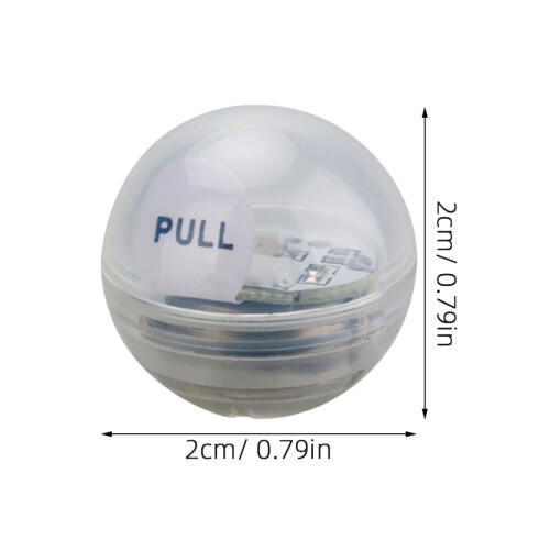 24Pièces Flottant LED Boule Plastique Résistant 2