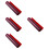 4Pcs Red Colored Plastic Sheets Light Gels for Photo Lighting 6
