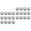 24Pièces Flottant LED Boule Plastique Résistant 5