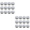 24Pièces Flottant LED Boule Plastique Résistant 7