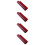 4Pcs Red Colored Plastic Sheets Light Gels for Photo Lighting 7