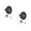 2Pcs Black Gravity Water Fill Dishes with Lock for Trailer Accessory 6