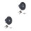 2Pcs Black Gravity Water Fill Dishes with Lock for Trailer Accessory 8