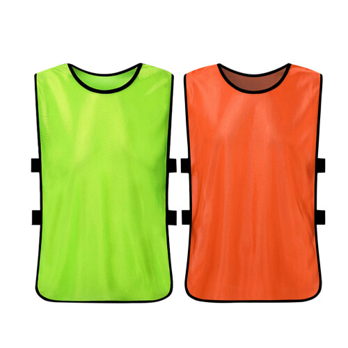 4Pcs Football Training Vest Breathable Polyester Quick-Dry Game Tool 1