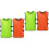 4Pcs Football Training Vest Breathable Polyester Quick-Dry Game Tool 4