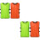 4Pcs Football Training Vest Breathable Polyester Quick-Dry Game Tool 6