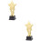 2Pcs Gold Plastic Award Trophy Cup Durable Kids Prize 6