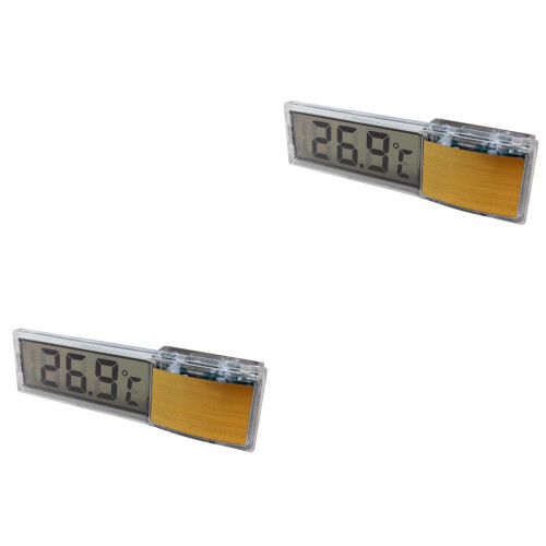 2Pcs Waterproof Thermometer Aquarium Measuring Tool 2
