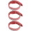 3Pcs Adjustable Orange Dog Collars Stylish for Pets Party Use 9